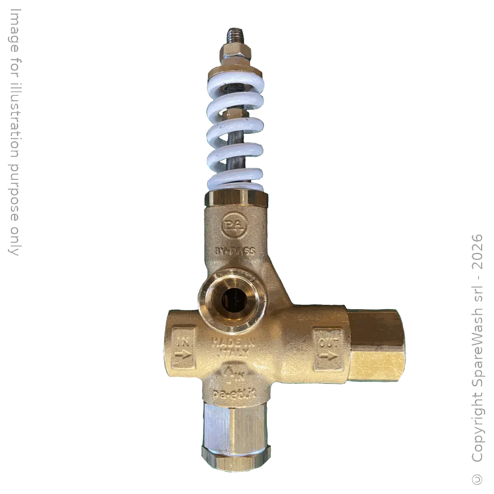 VÁLVULA DE DERIVACIÓN 180BAR 80L/M G1/2 VB 85 RV/180