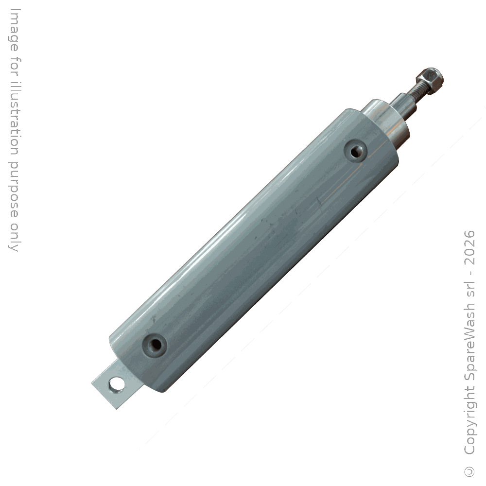 CYLINDRE PNEUMATIC SUR PLAN D60X140 TIGE MÂLE M12