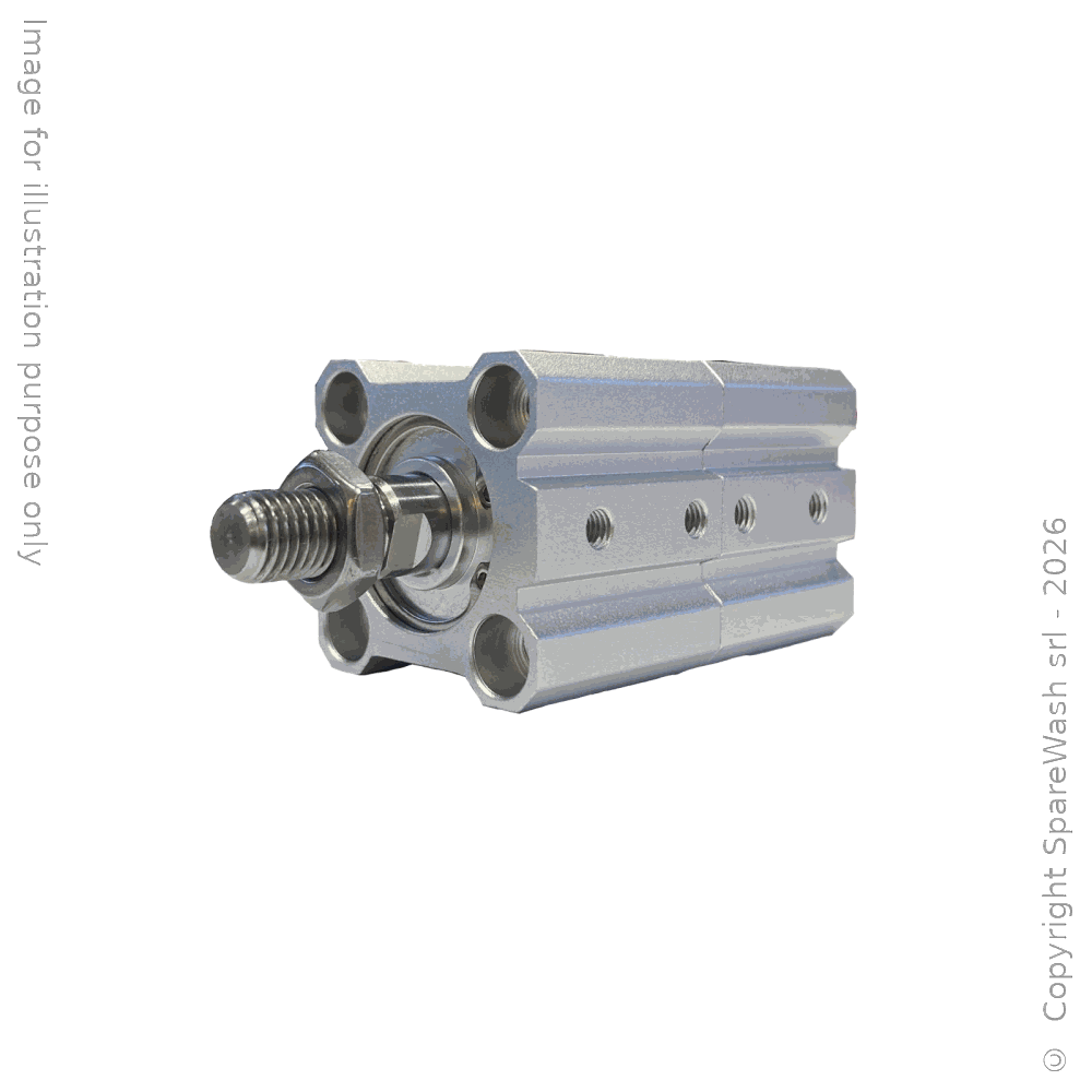 [70200294] CYLINDRES PNEUMATIQUES OPPOSÉS D25X12 TIGE MÂLE M8