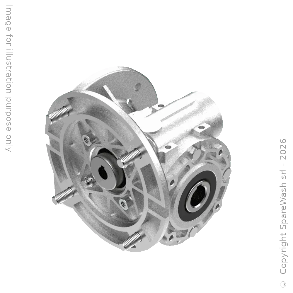 WORM GEARBOX STM RMI 40FL I:28 P63B5 HOLLOW SHAFT D19
