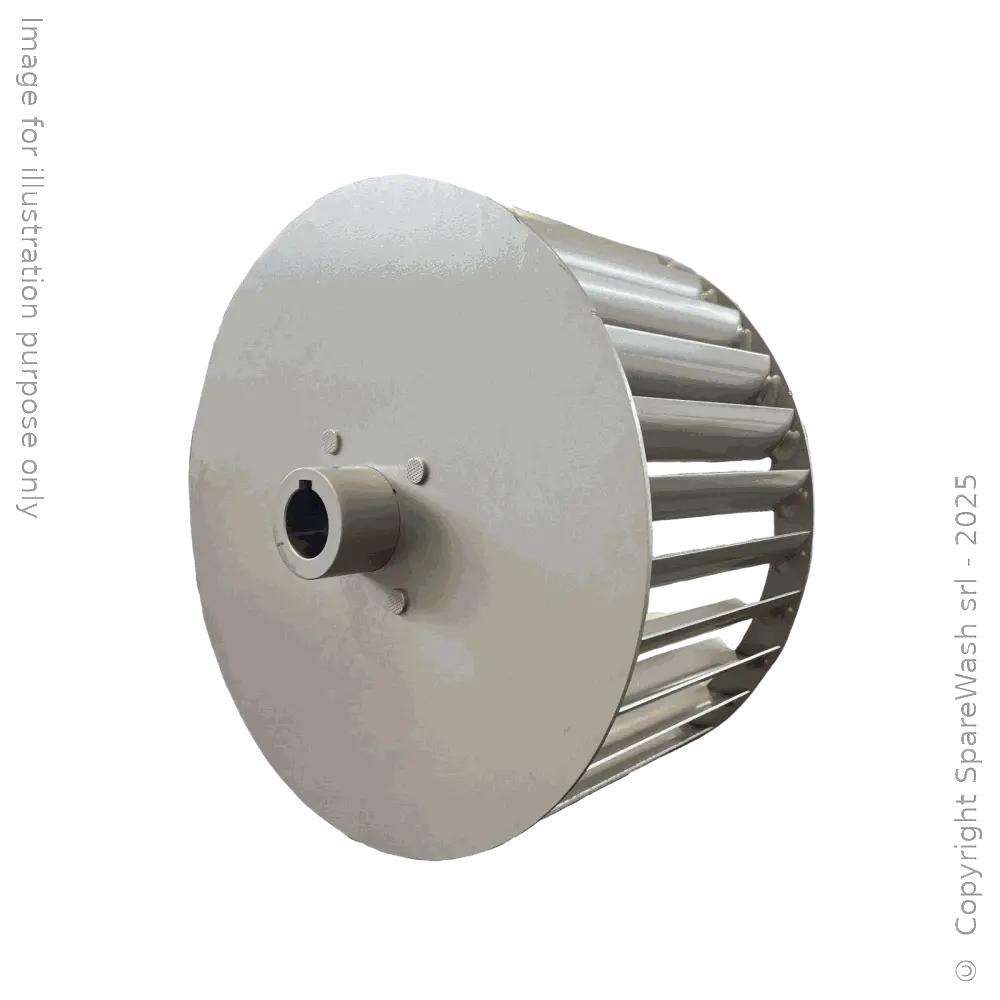[91000057] LÜFTERRAD LINKS D280 H140 - MOTORWELLE D28