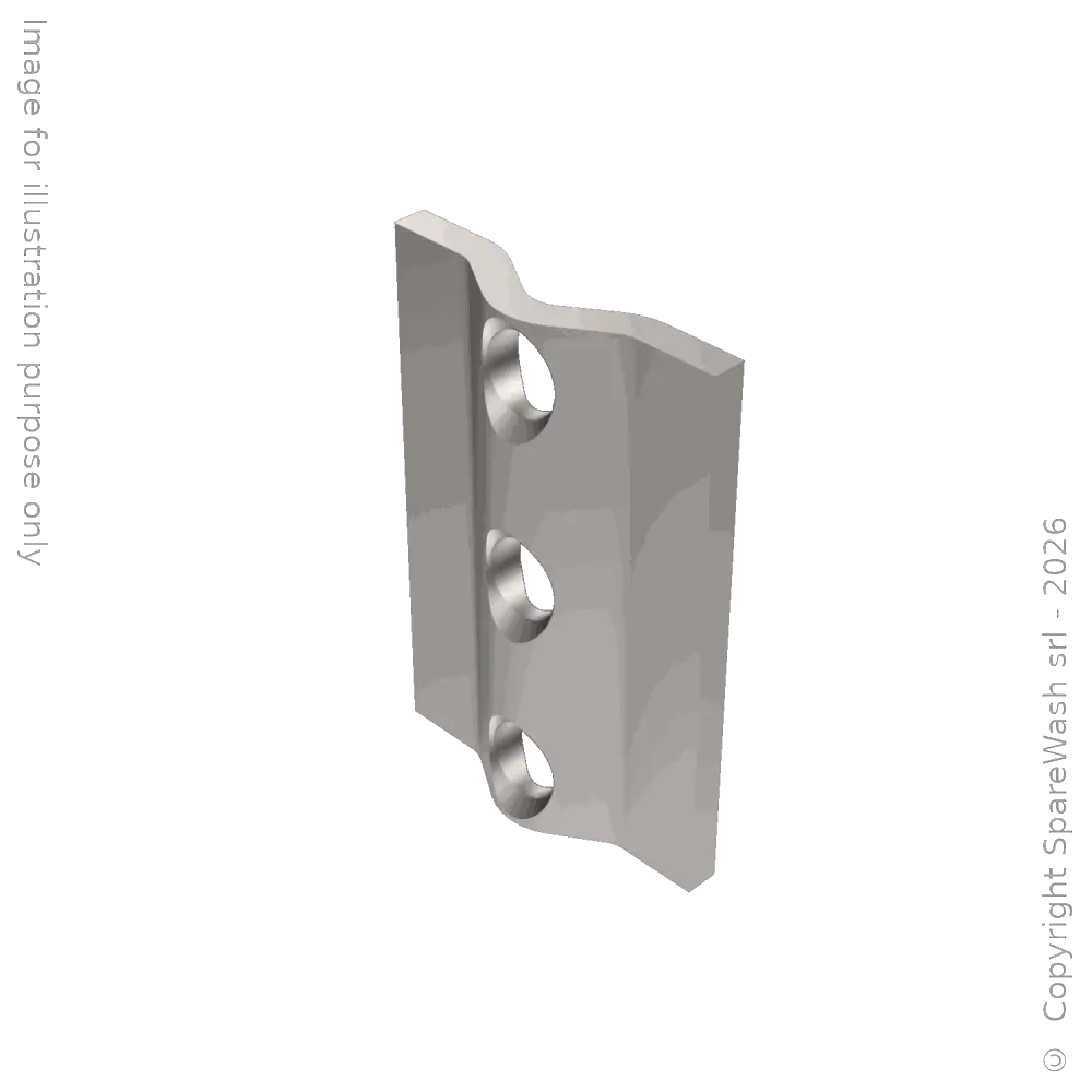 MORSETTO CINGHIA INOX