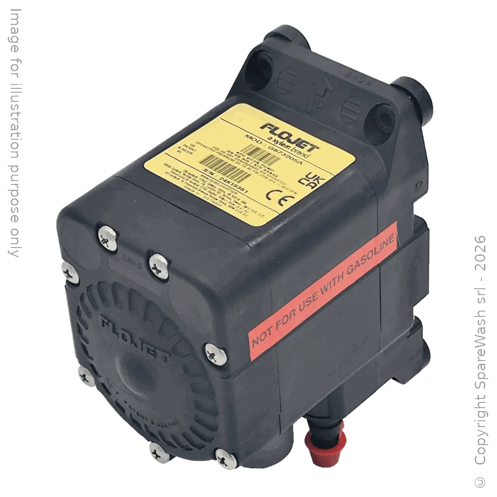 PNEUMATIC DOSING PUMP 18,9L/H PNEUMATIC CONTROL VITON