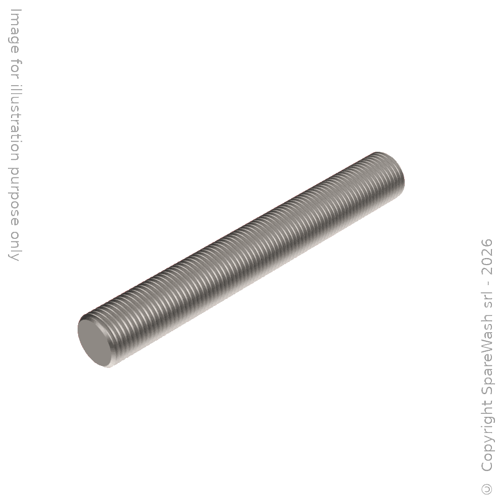 TIGE FILETÉE M16X120 ACIER INOXYDABLE