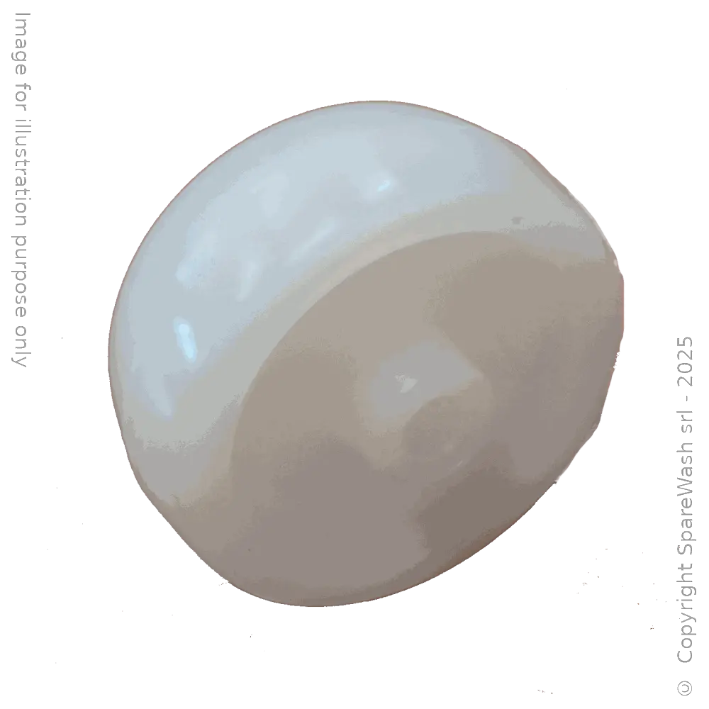 [20400286] RUOTA SPAZZOLA ORIZZONTALE D60X24