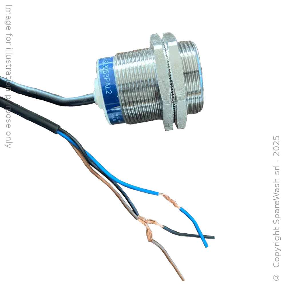 [10300206] INDUCTIVE SENSOR D30 L45 NO - CABLE 2M - 10MM PNP 12/24VDC