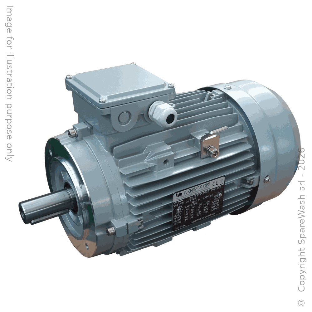[10100479] MOTOR 2,2KW 100G B14 4P 230-400V 50HZ IP65 CV