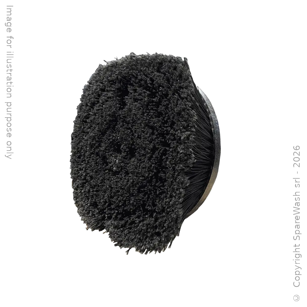 BROSSE LAVE-ROUE HP MODÈLE SPIRALE POUR DES JANTES JUSQU'À 18"
