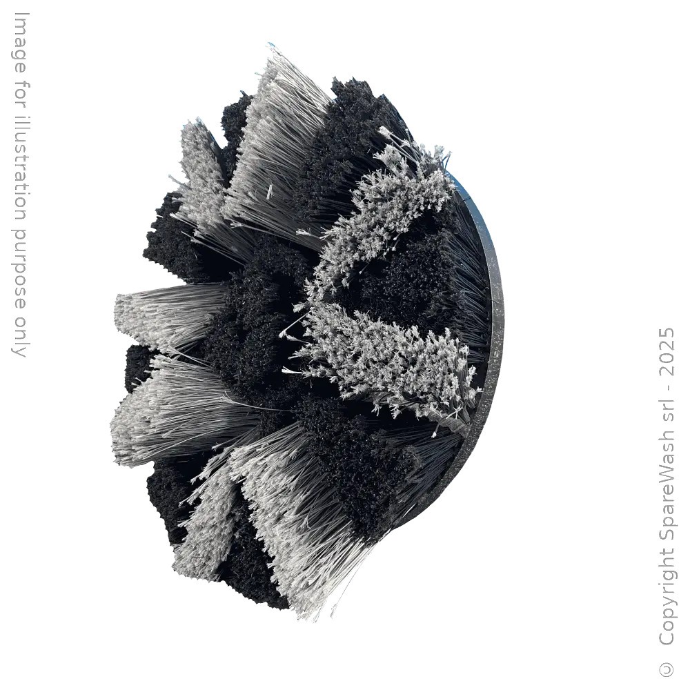 WHEEL-WASH BRUSH HP MODEL TWISTER FOR RIMS UP TO 21"