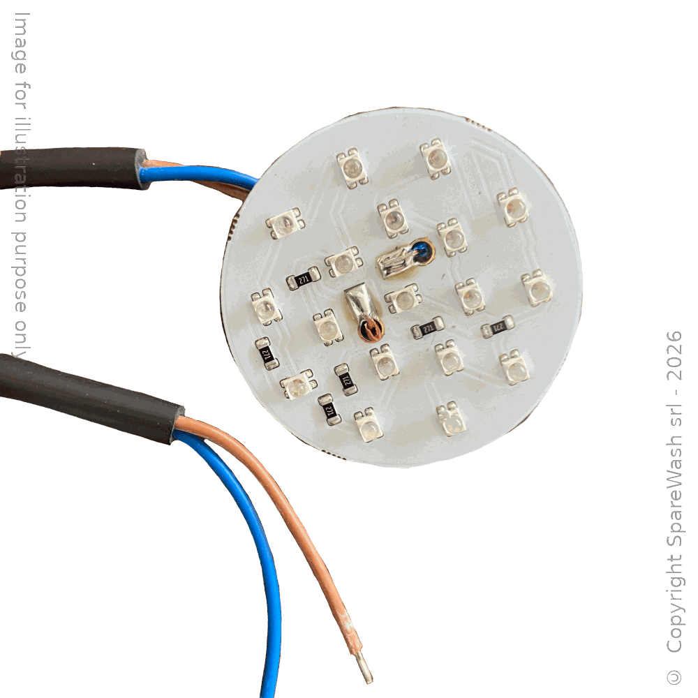 [10900031] LED LAMPE D50 ORANGE 24VDC
