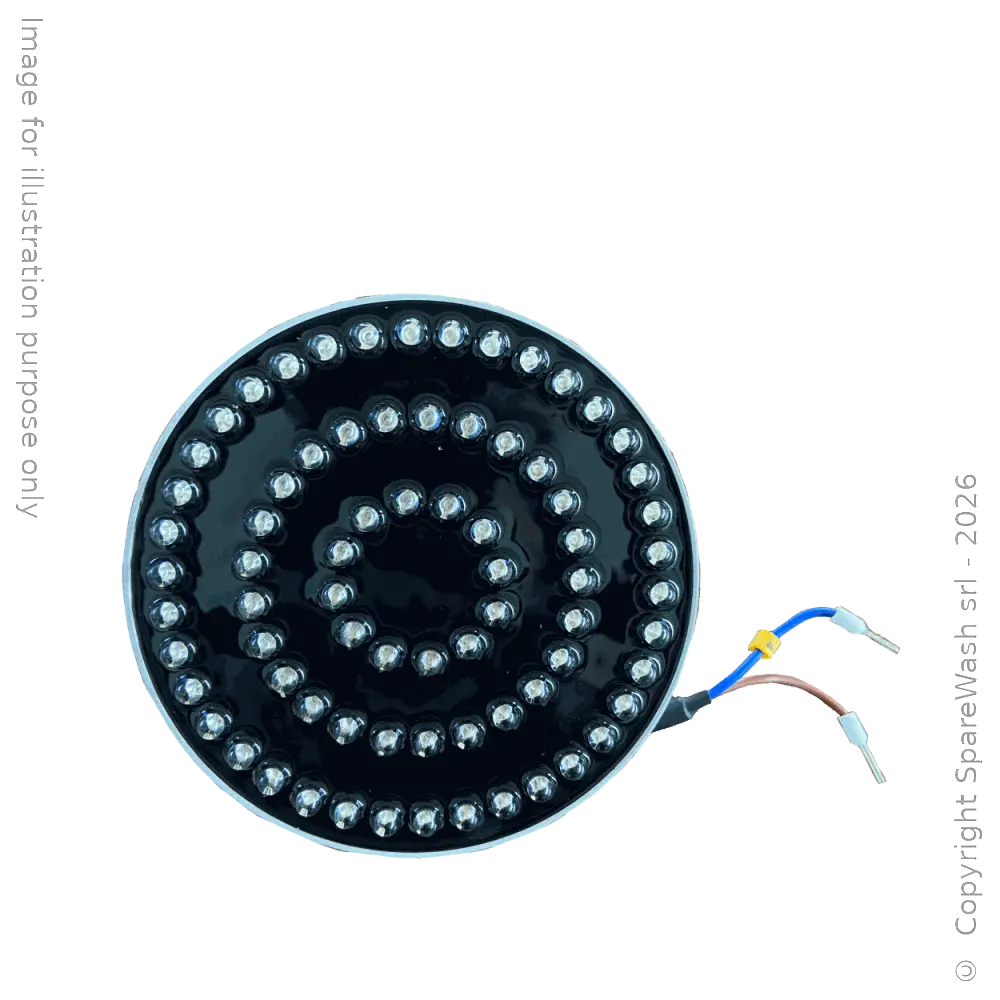 LED LAMPE D110 BLAU 24VDC