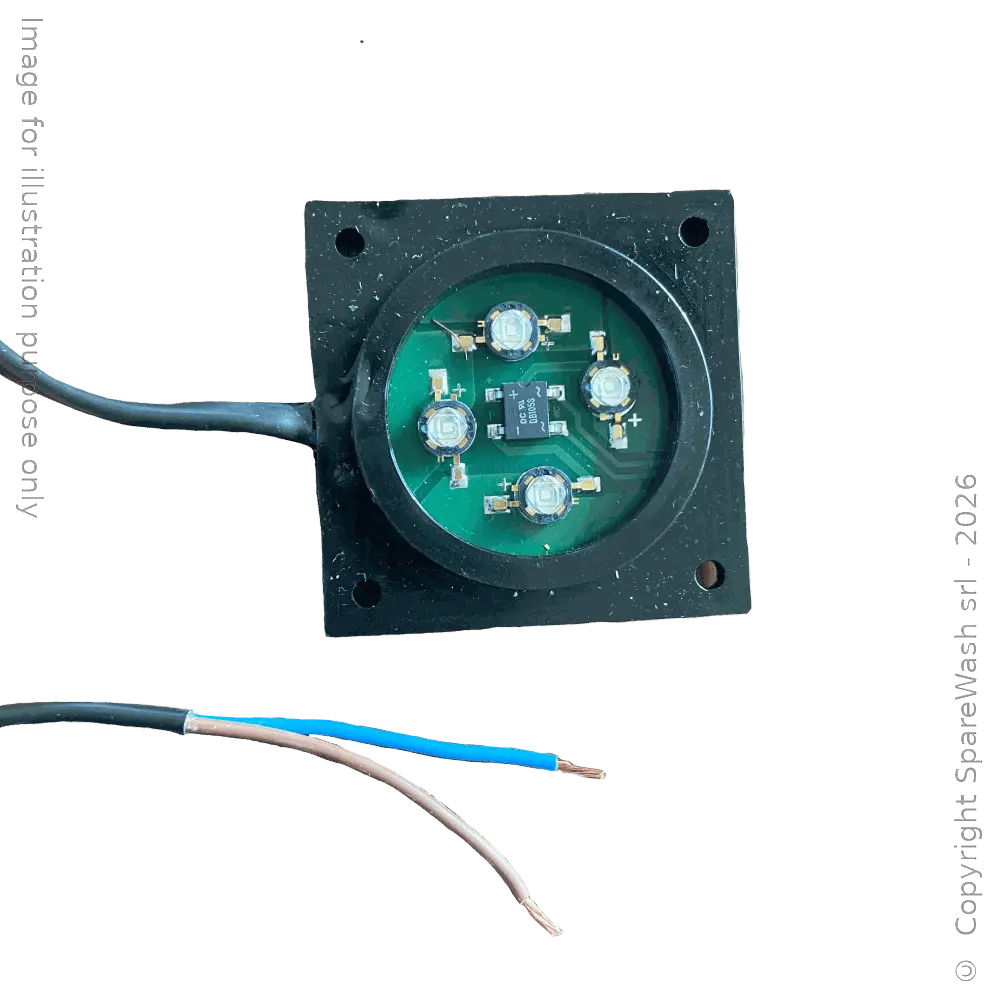 LED TRAFFIC LIGHT 60X60 GREEN 24VDC
