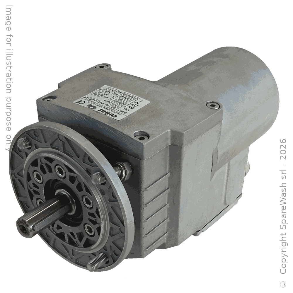 [20200053] MOTORIDUTTORE CUNAT 0,25KW I:11 127RPM 230-400V 50HZ