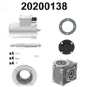 MOTORREDUCTOR 0,37KW I:30 42RPM 230-400V 50HZ