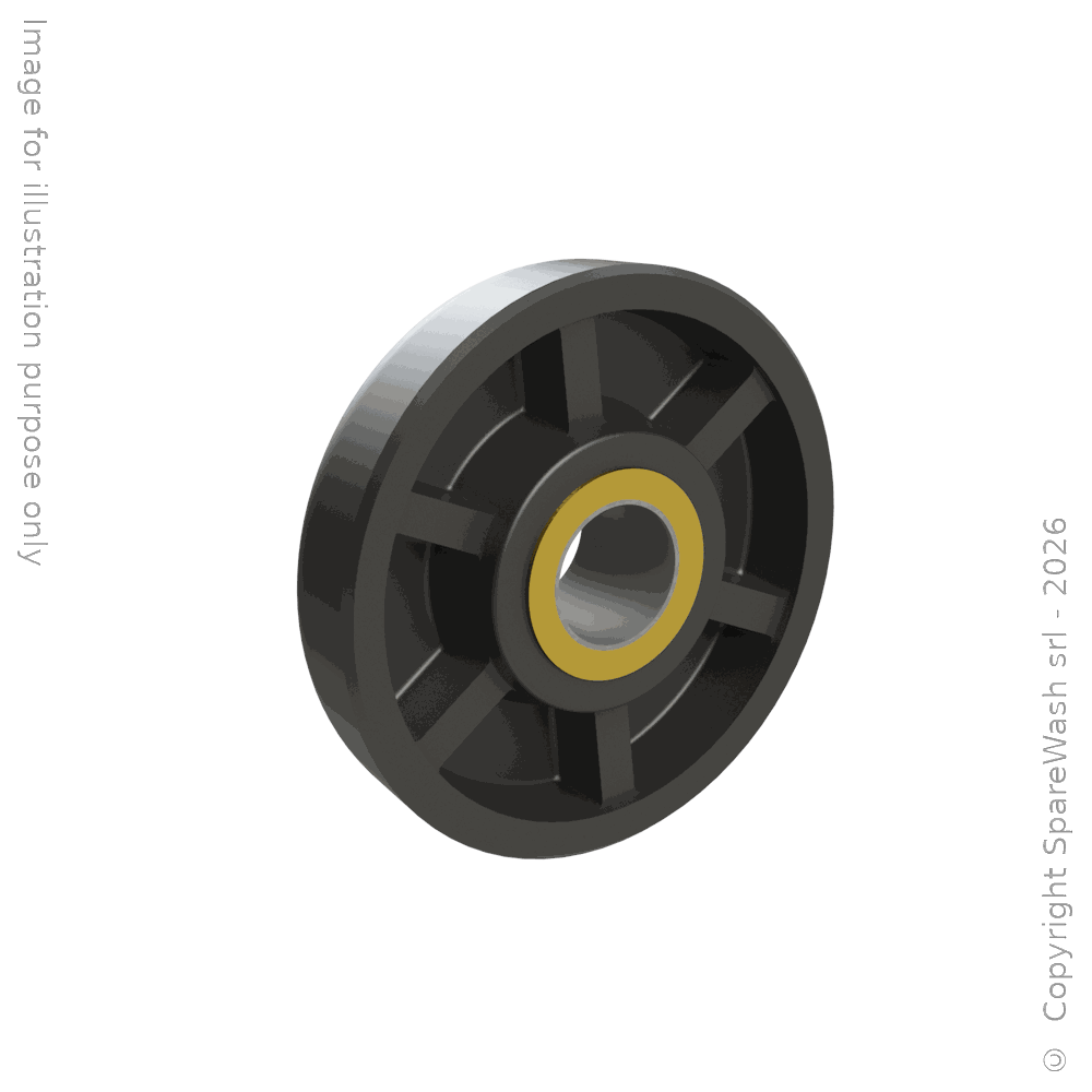 [20400019] GALET POUR  CHARIOT BROSSE LATÉRAL