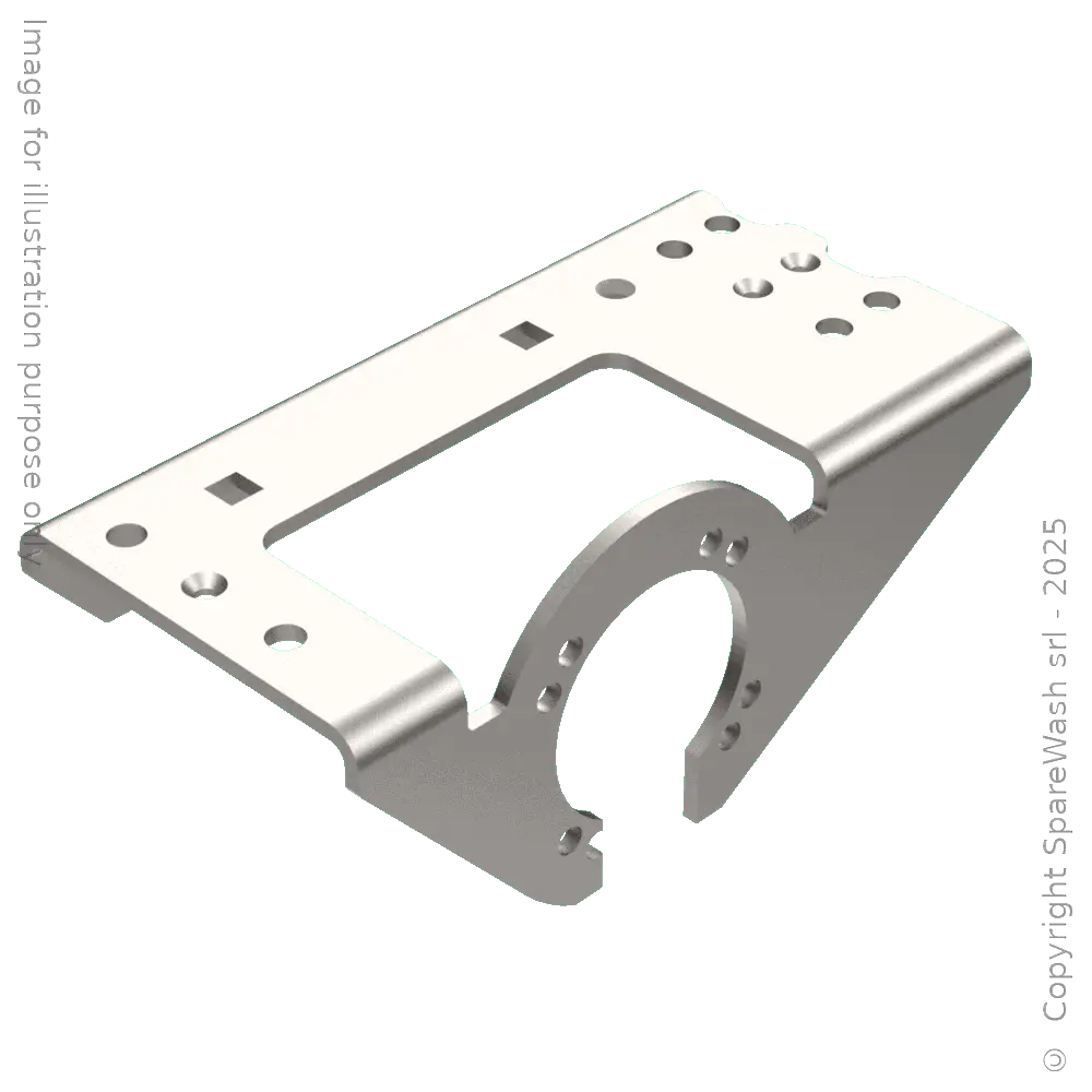 [21400025] " MOUNTING BRACKET FOR DRIVE WHEEL RIGHT" TK
