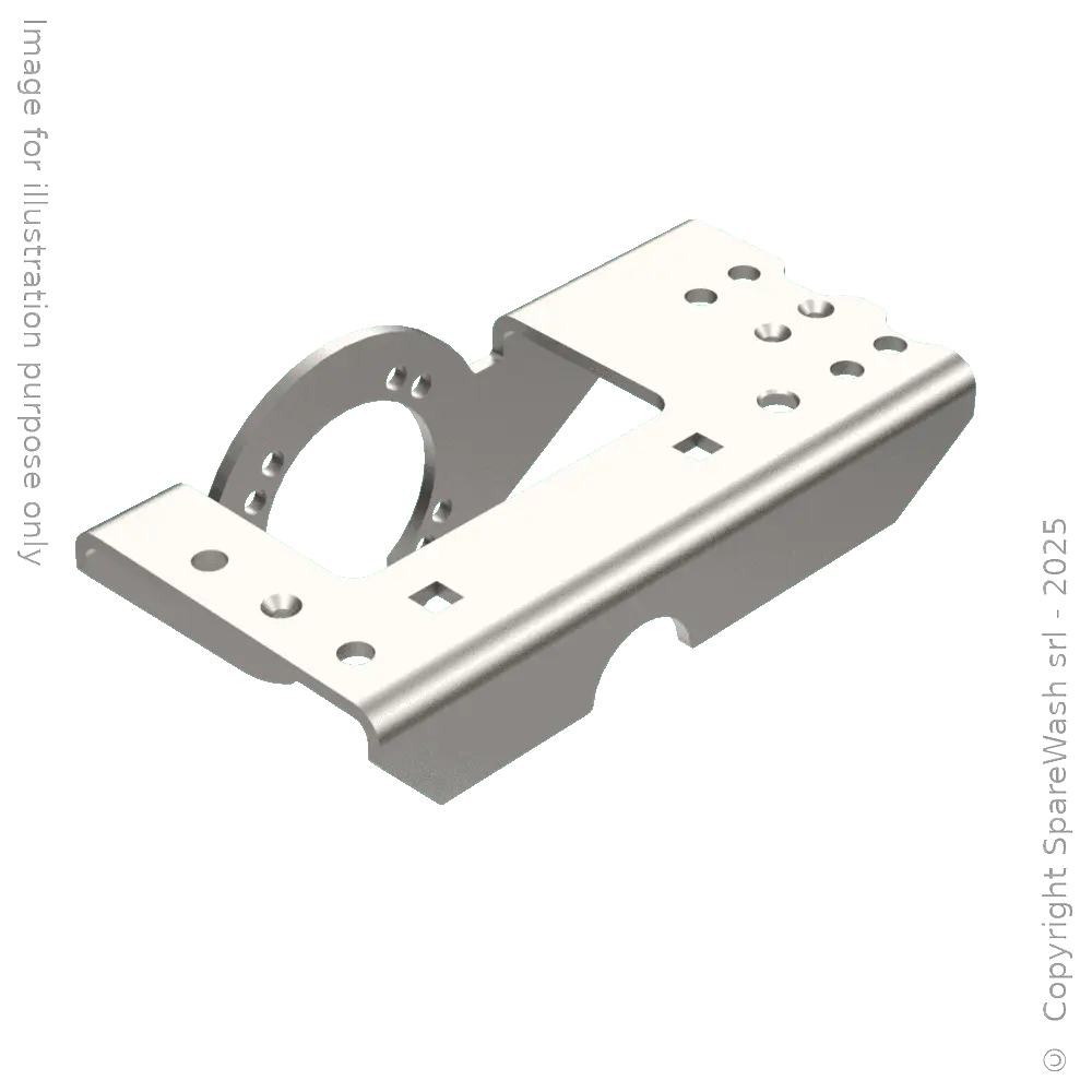 [21400032] STAFFA SUPPORTO RUOTA MOTRICE SX TK
