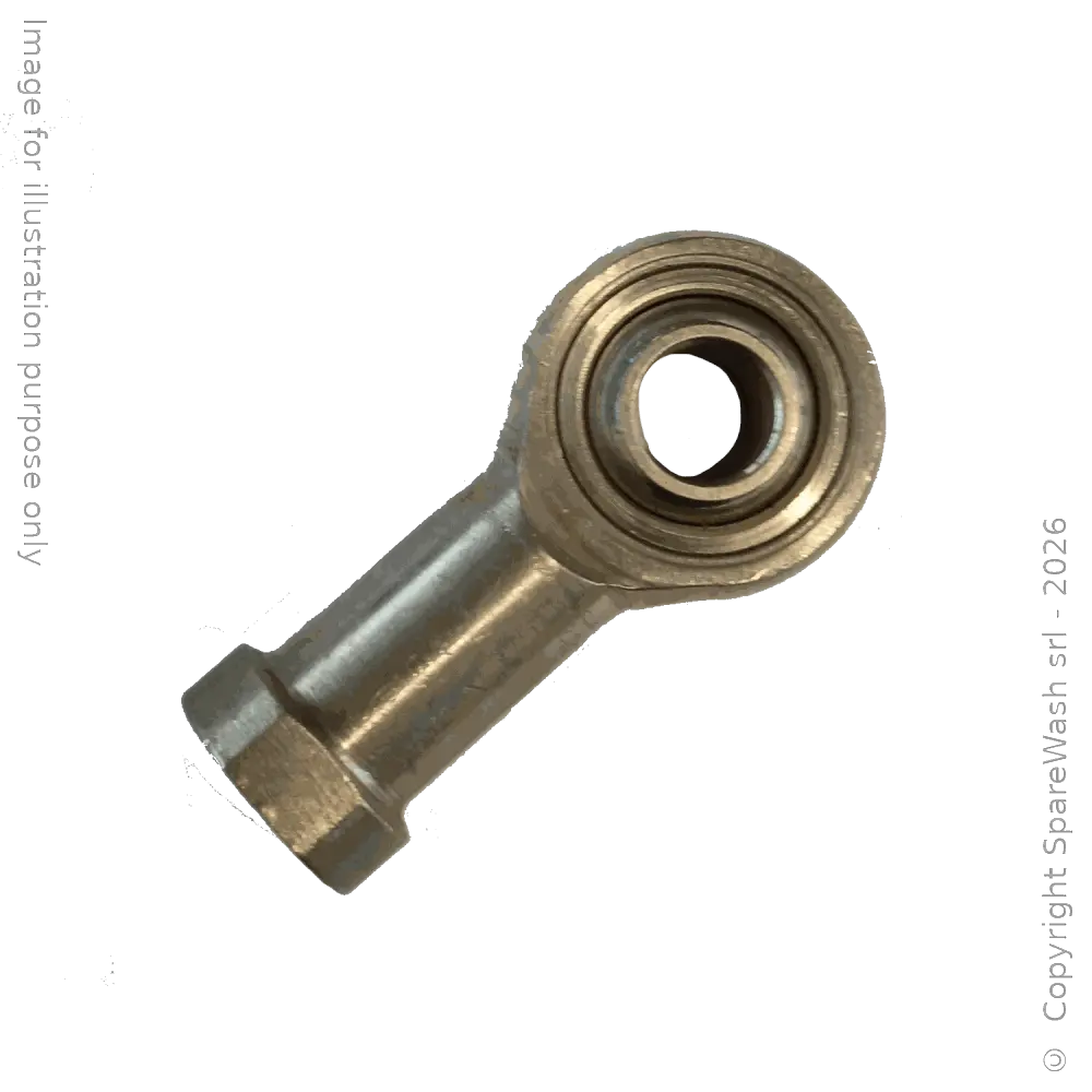 OUILLETON A ROTULE FEMELLE M10X1,25 ACIER INOXYDABLE