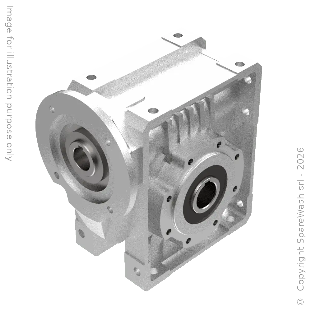 REDUCTOR DE TORNILLO SIN FIN BONFIGLIOLI W 86U I:15 P100B14 EJE HUECO D35