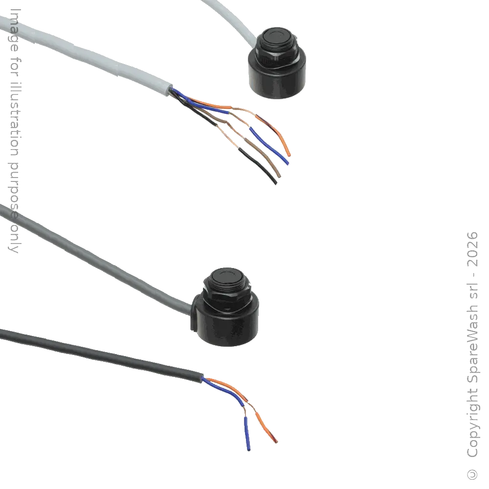 KIT FOTOCELLULE M18 L34 - CAVO 5M - LUNGO RAGGIO 24VDC