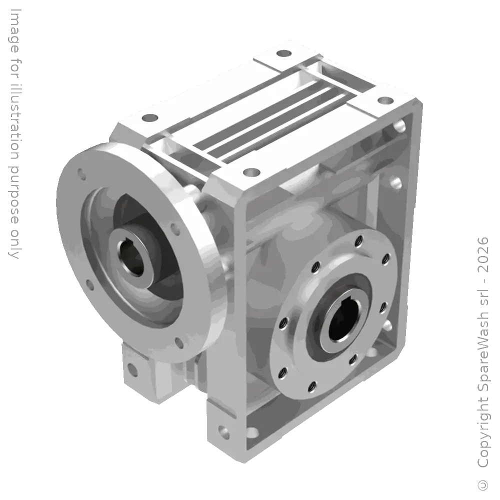 REDUCTOR DE TORNILLO SIN FIN CHIARAVALLI CH 06 I:12 P80B14 EJE HUECO D25