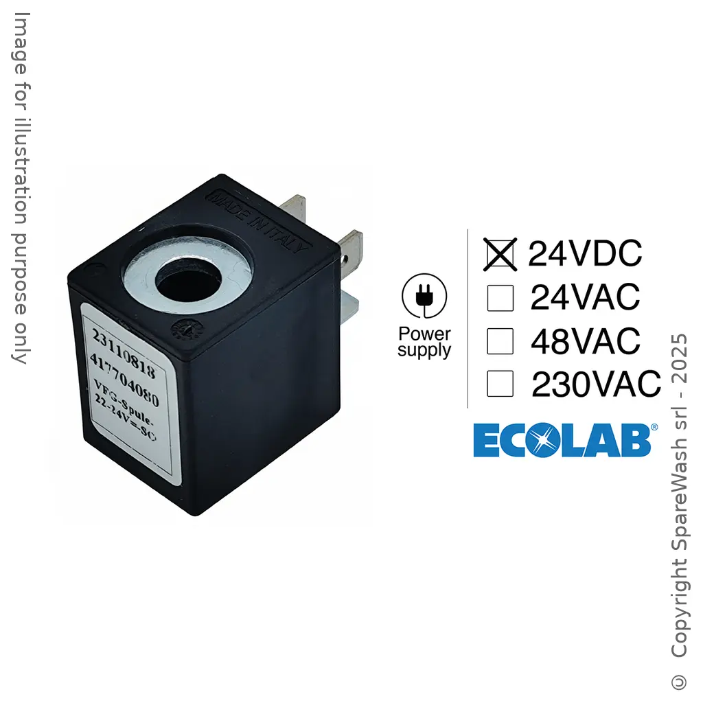 BOBINA ECOLAB 24VDC 