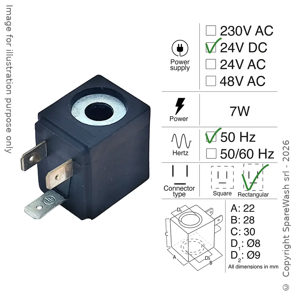 BOBINE 24VDC 