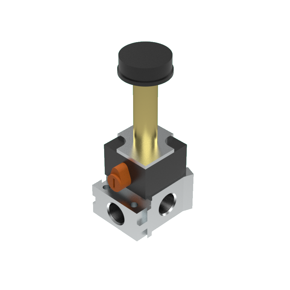 ELETTROVALVOLA PNEUMATICA MONOSTABILE 3/2 G1/8