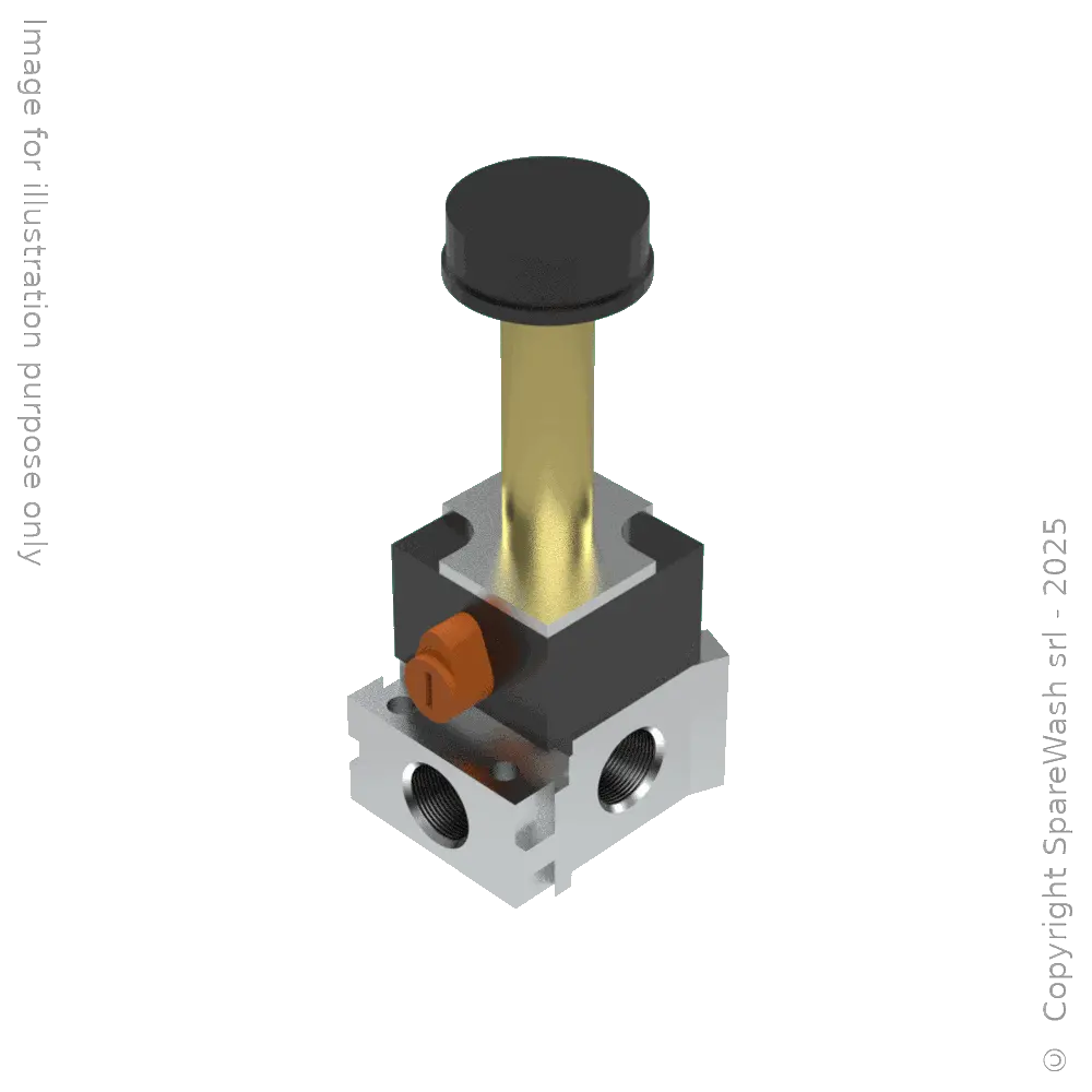 PNEUMATIC SOLENOID VALVE MONOSTABLE 3/2 G1/8