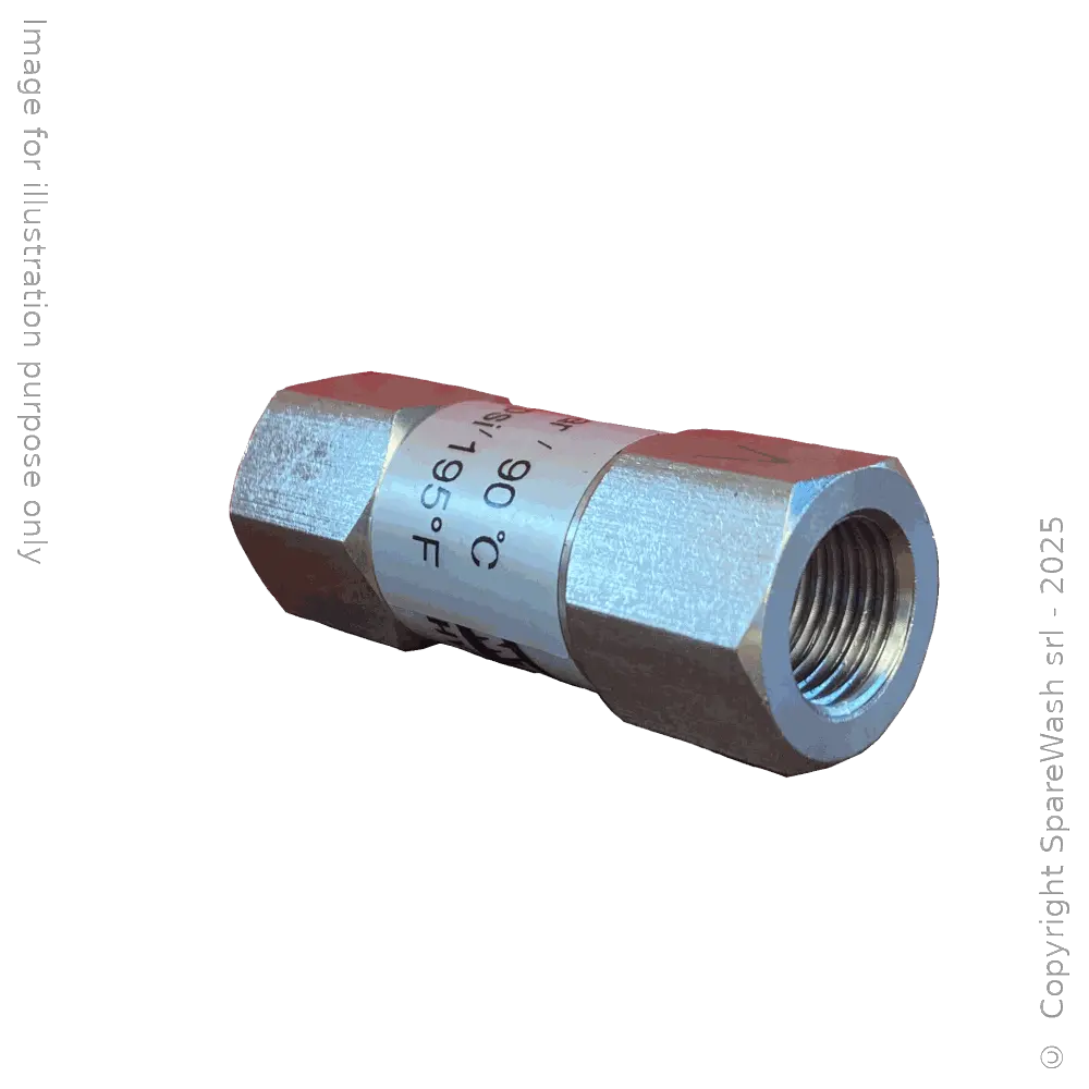 [61200012] CHECK VALVE G1/4 STAINLESS STEEL 380BAR