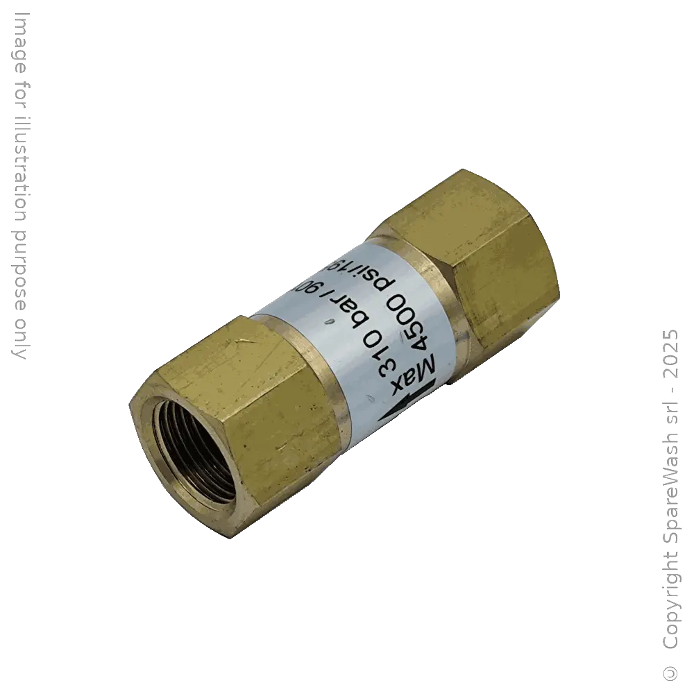 CHECK VALVE G3/8 BRASS 280BAR
