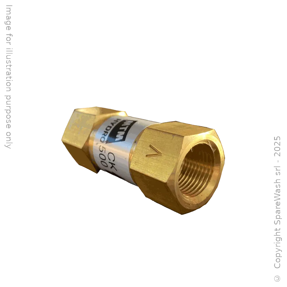 [61200050] CLAPET ANTI-RETOUR G3/8 LAITON 280BAR