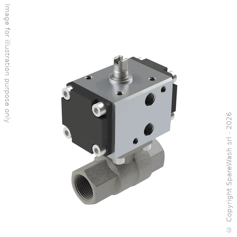[61300019] 2-WAY PNEUMATIC VALVE G1/2 64BAR