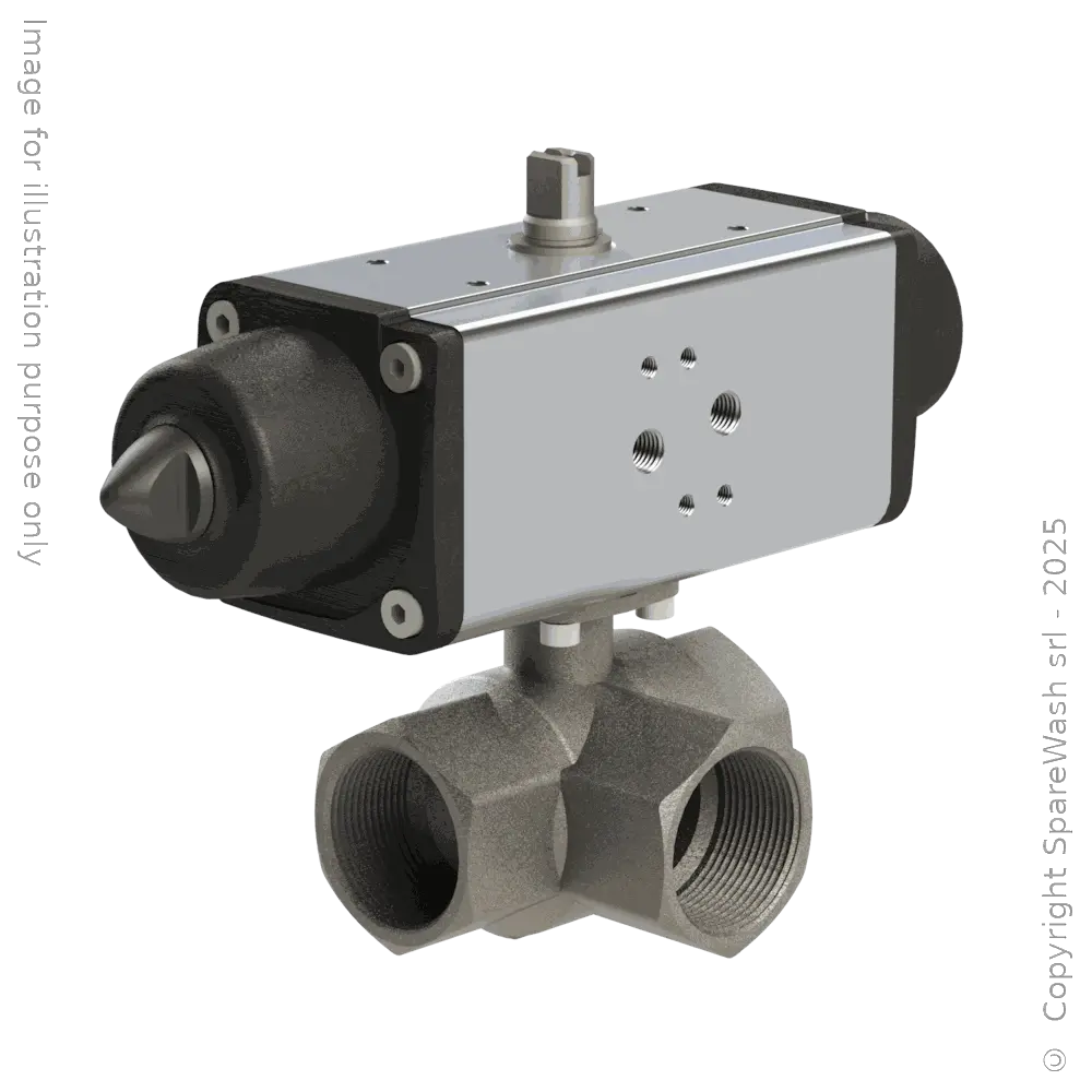[61300057] 3-WAY PNEUMATIC VALVE G1 1/4 16BAR