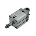 CYLINDRE PNEUMATIC SUR PLAN D63X23 TIGE MÂLE M16X1,5