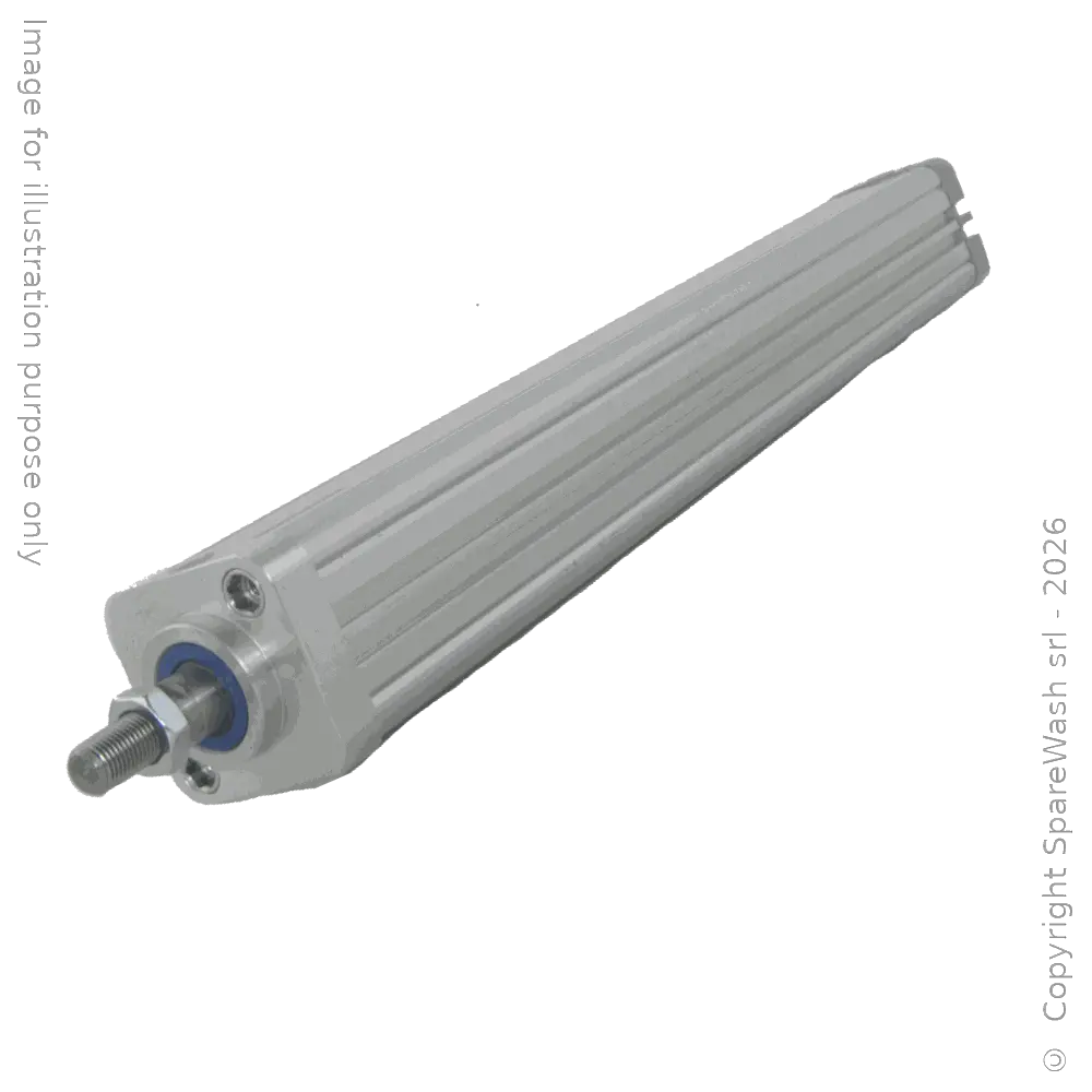 COMPACT PNEUMATIC CYLINDER D40X400 MALE ROD M12X1,25