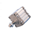 CYLINDRE PNEUMATIQUE COMPACT D63X25 TIGE MÂLE M16X1,5