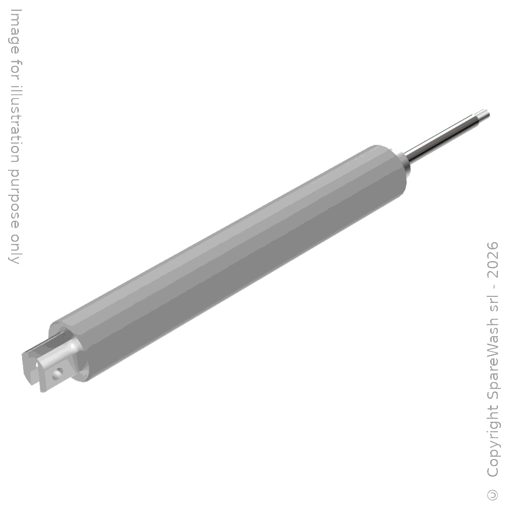 CYLINDRE PNEUMATIC SUR PLAN D50X290 TIGE MÂLE M12