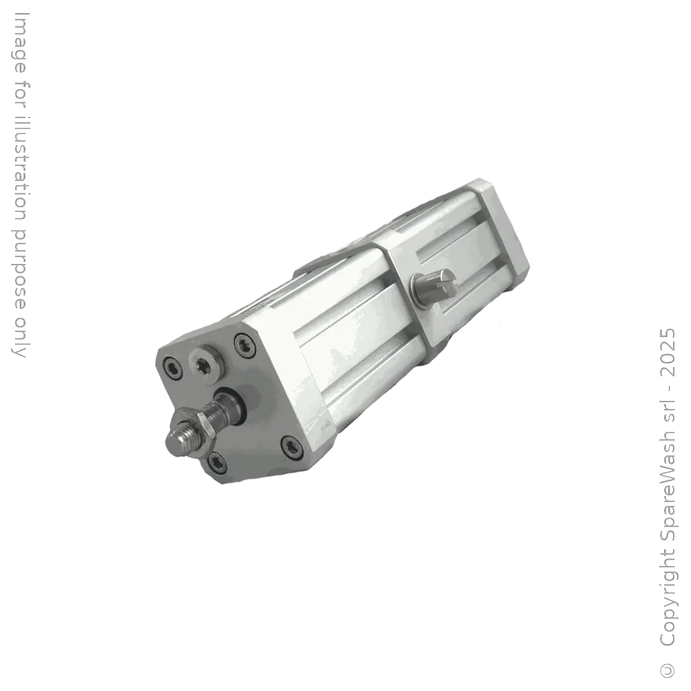 CYLINDRE PNEUMATIC SUR PLAN D40X60 TIGE MÂLE M10X1,25