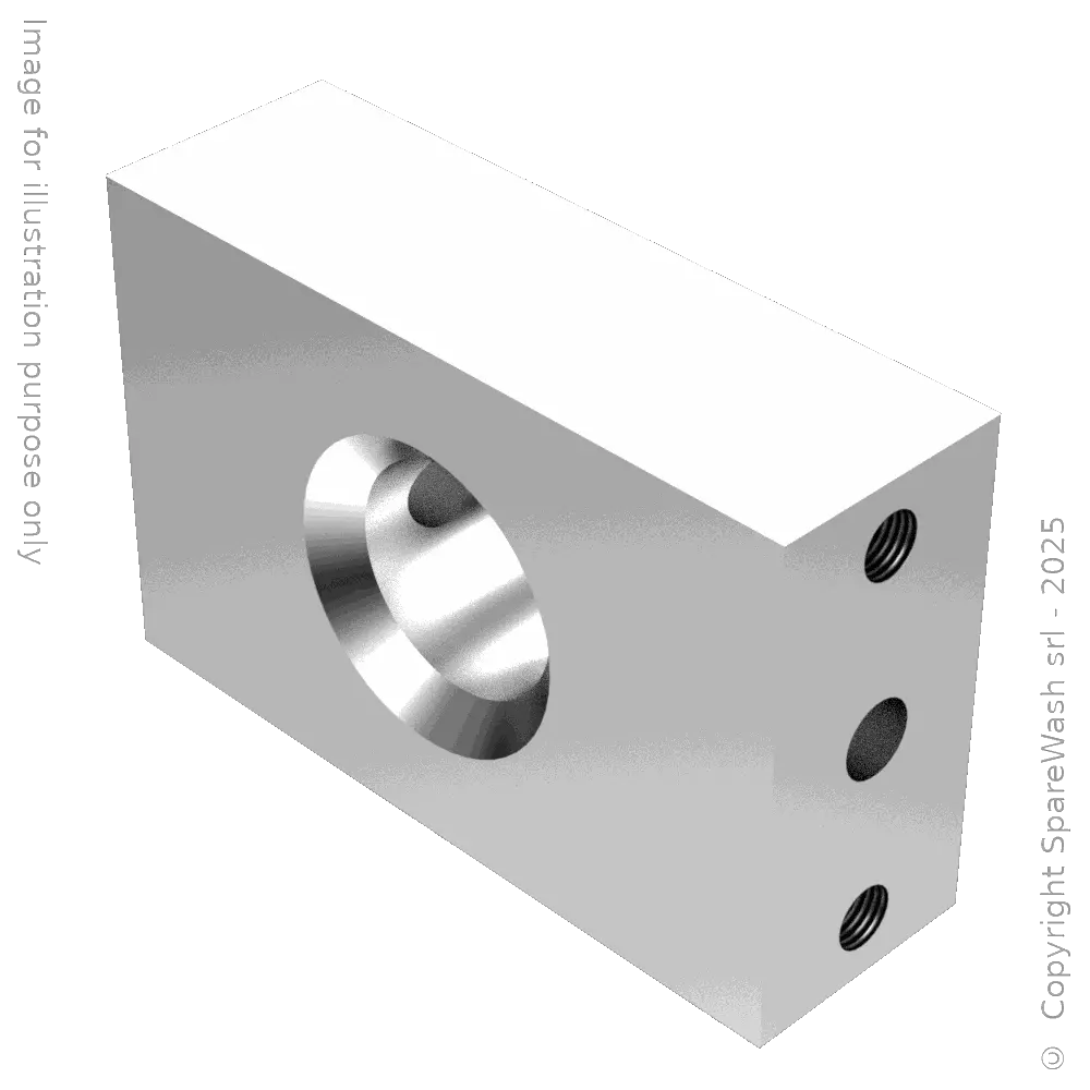 [70300147] CUSTOM MADE CYLINDER FLANGE 