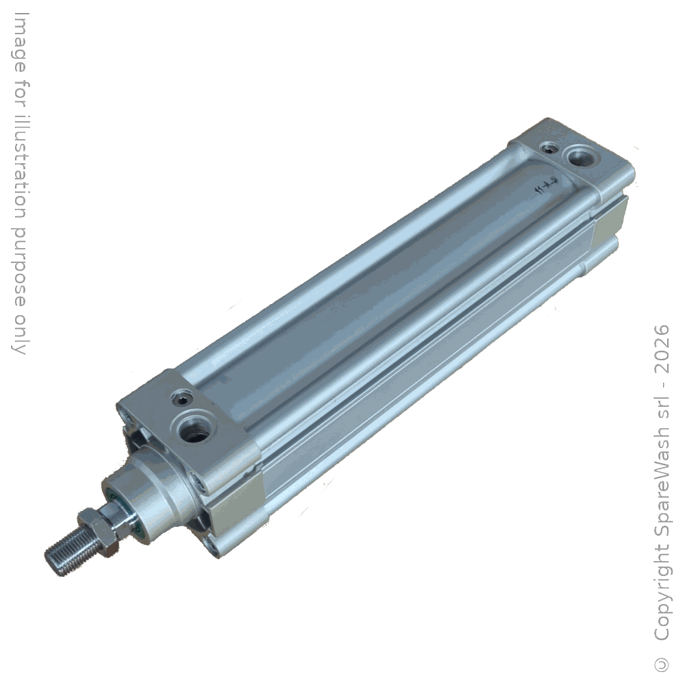VÉRIN PNEUMATIQUE ISO D63X212 TIGE MÂLE M16X1,5