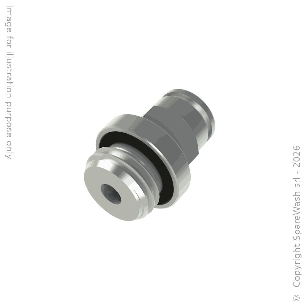 [70500417] SCHLAUCHVERBINDUNG G1/4 ROHR D6
