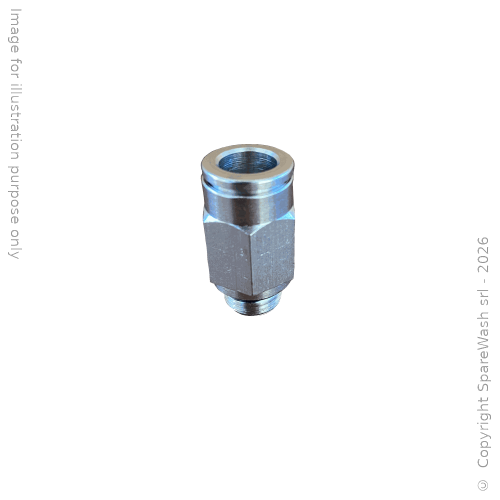 STRAIGHT FITTING G1/8 HOSE D8
