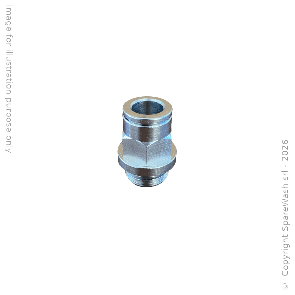 STRAIGHT FITTING G1/4 HOSE D8