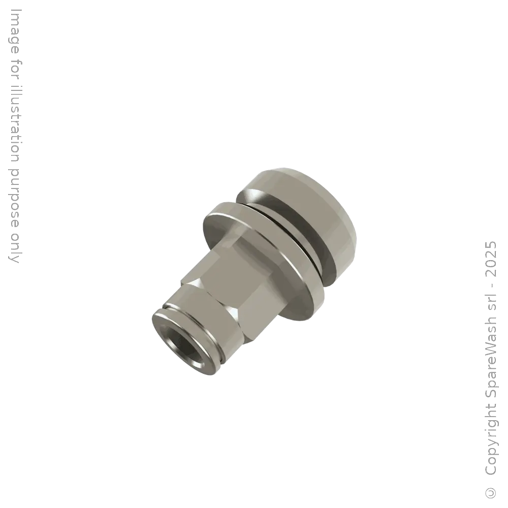 RACCORDO DIRITTO G1/4 TUBO D10