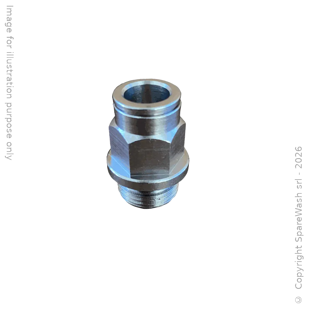RACOR RECTO G3/8 LATIGUILLO D10