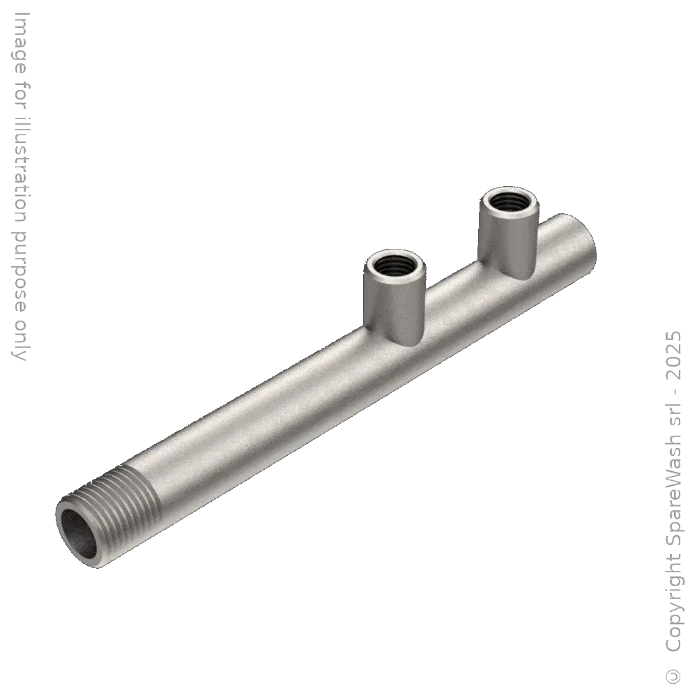 [60700049] AE-4CARP9136 TUBO AP BASSA PANZER C02 INOX