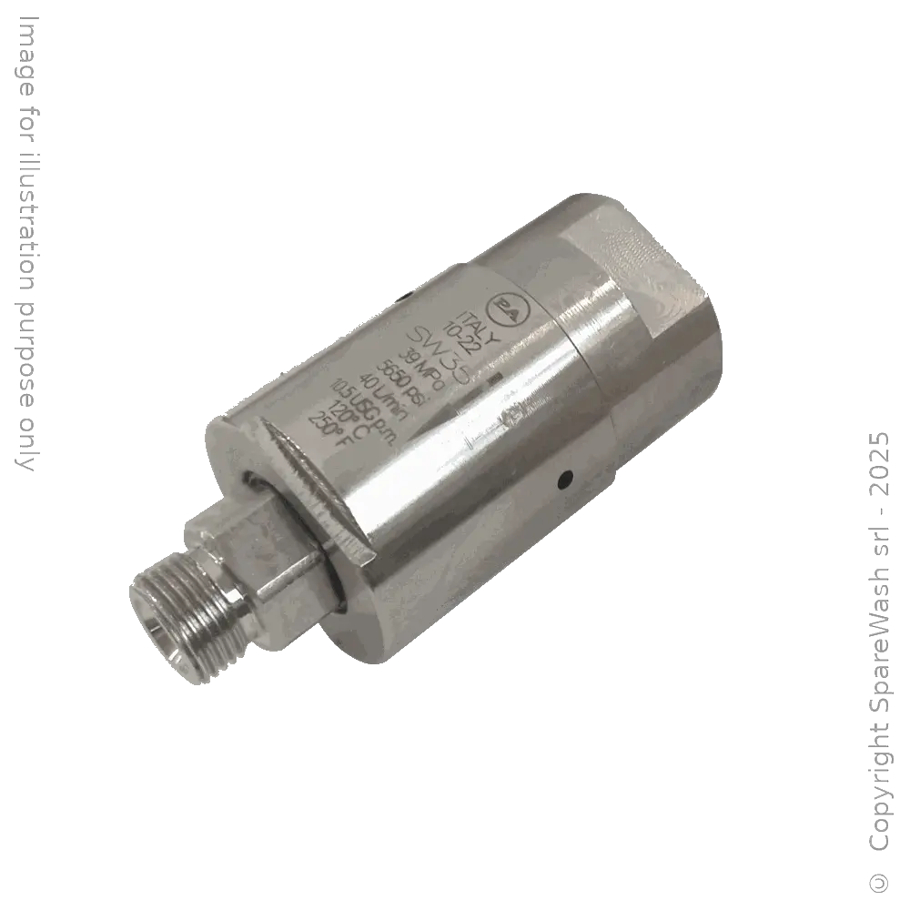 [61400108] GIUNTO GIREVOLE DIRITTO G3/8F - G3/8M ALTA ROTAZIONE