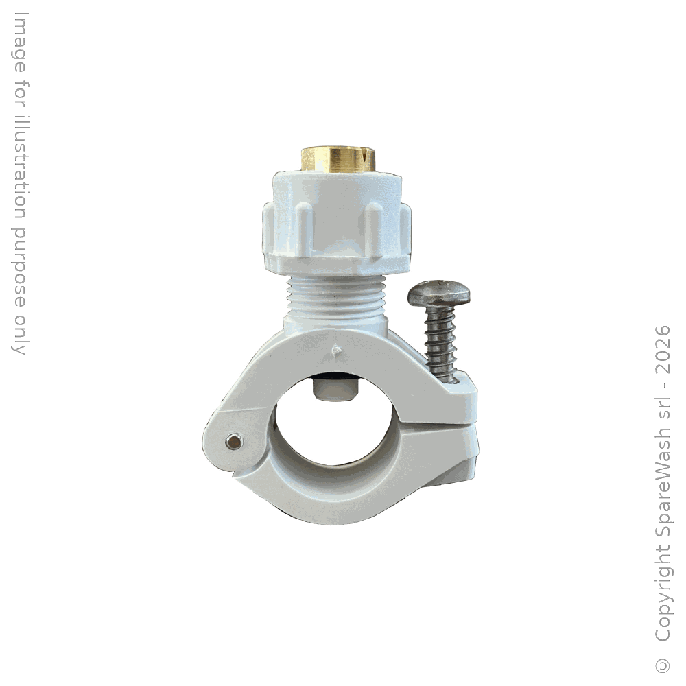 [60800107] DÜSENHALTER + NIEDERDRUCK DÜSE G1/2 - 90/15 MESSING