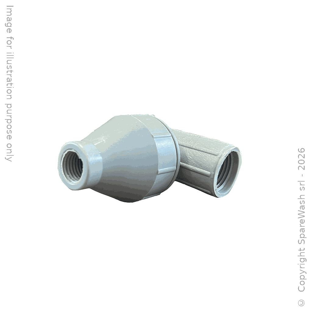 [60800091] DÜSENHALTER 90° G1/2 - DÜSE G1/4
